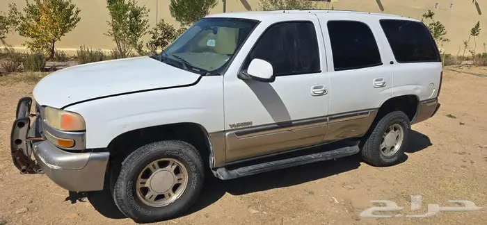 يوكون أمريكي 2001 أبيض للبيع محافظة تنومة 0