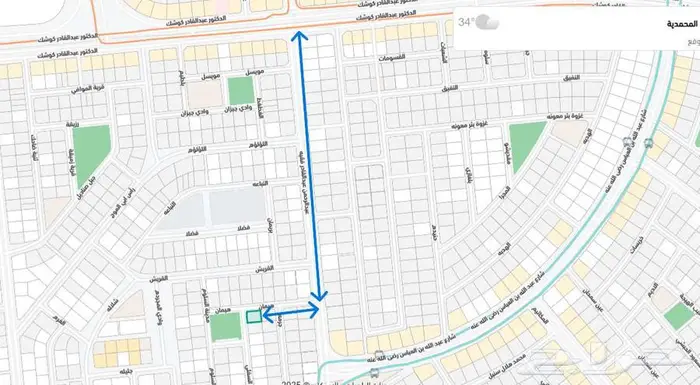 فرصة رائعة أرض على شارعين بالمحمدية ( الشوقية ) مكة المكرمة 0