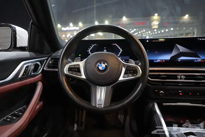 بي ام دبليو 420i فل كامل كت ام فتحة سقف جلد موديل 2024 17