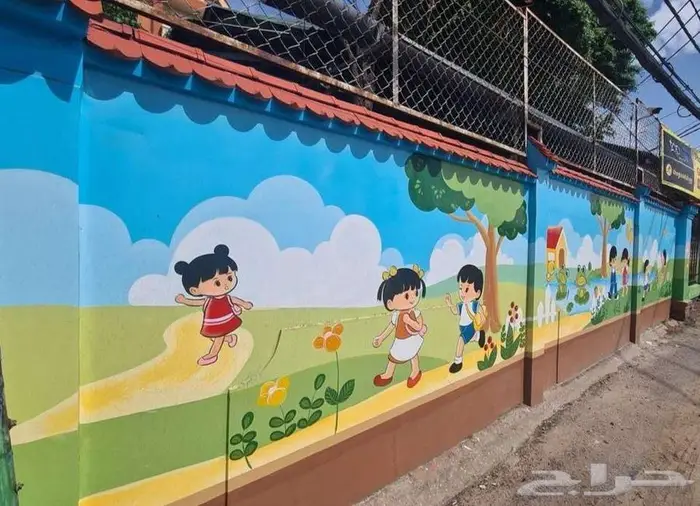 خطاط و رسام جدران 1