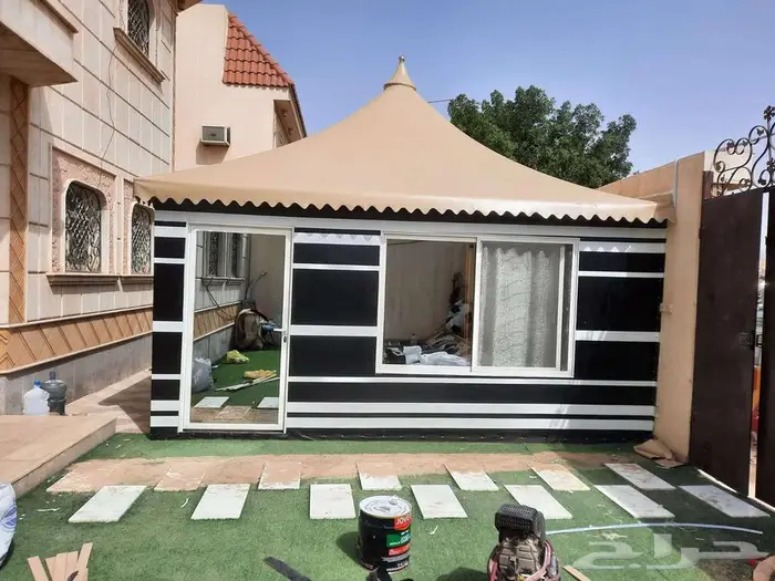 خيام بيوت شعر ملكي مشبات زجاج مجالس الرياض 10