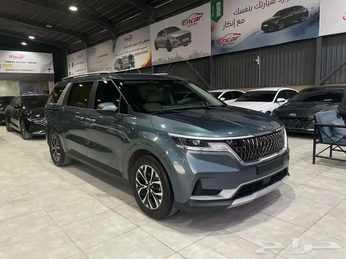 كيا كرنفال ديزل 2021 بطاقة جمركية 9 مقاعد استيراد كوريا 6