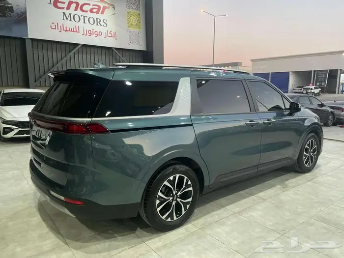 كيا كرنفال ديزل 2021 بطاقة جمركية 9 مقاعد استيراد كوريا 4