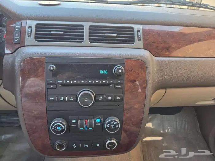 تاهو اللون ابيض 2011 ال تي دبل 19