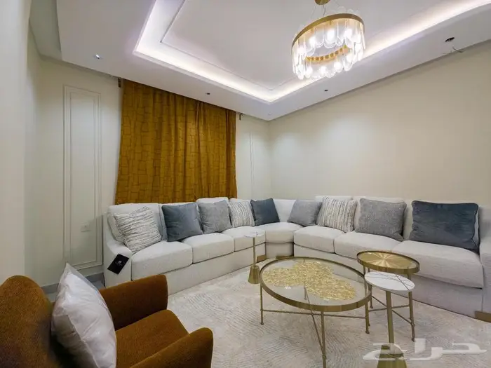 شقة مؤثثة للبيع 5 غرف 180 متر مربع بمخطط التيسير 17