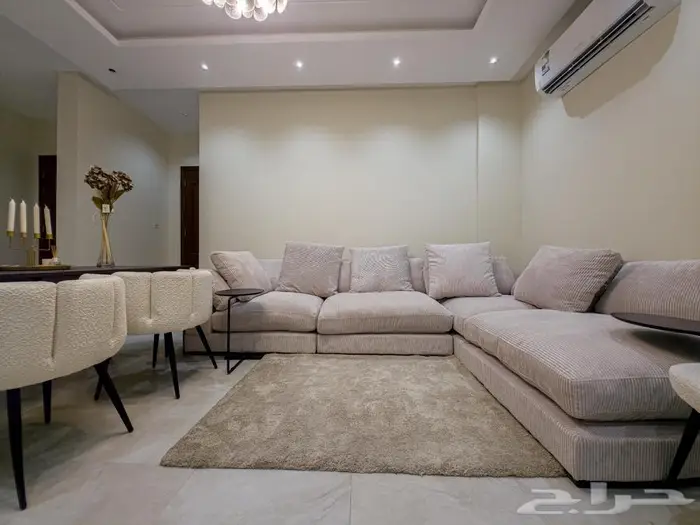 شقة مؤثثة للبيع 5 غرف 180 متر مربع بمخطط التيسير 19