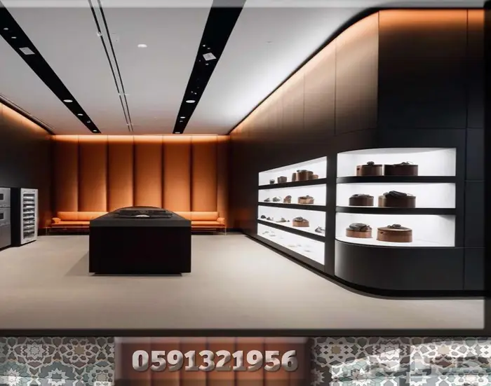 اثاث مصمم داخلي وتخطيط هندسي كافيه سبا تصميم محلات ديكور 46