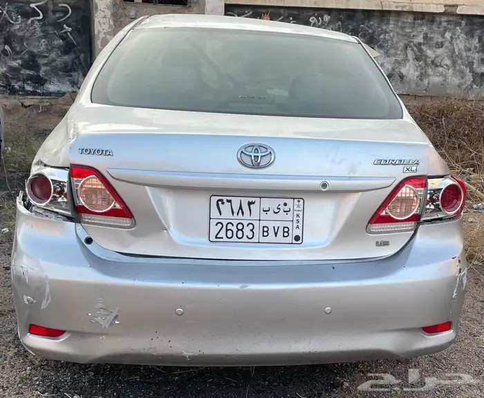 كورلا 2013 مصدومة للبيع 0