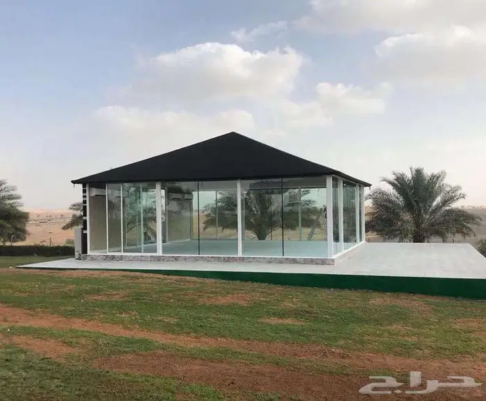 خيام بيوت شعر ملكي مشبات زجاج مجالس الرياض 16