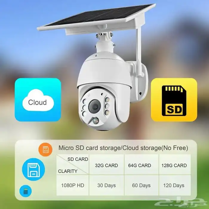 كاميرات بالطاقة الشمسية وشريحة 4G عرض خاص 5