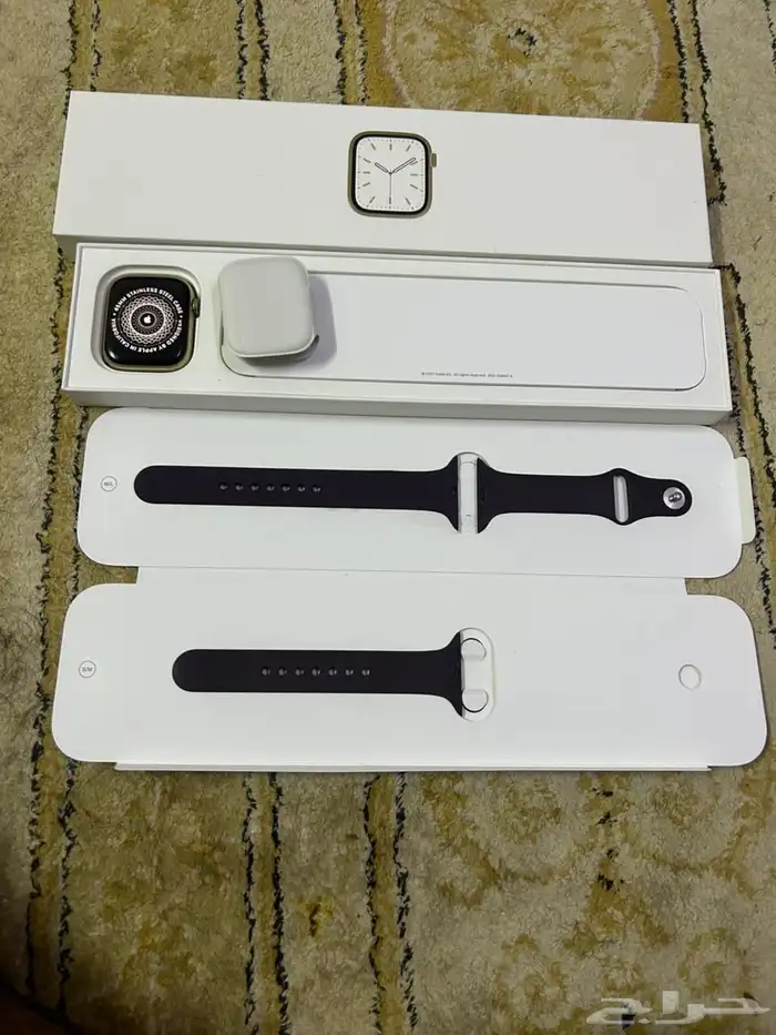 للبيع ساعة ابل ستايل الإصدار 7 مقاس 45 استخدام الوالدة 0