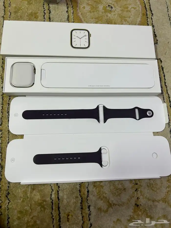 للبيع ساعة ابل ستايل الإصدار 7 مقاس 45 استخدام الوالدة 3