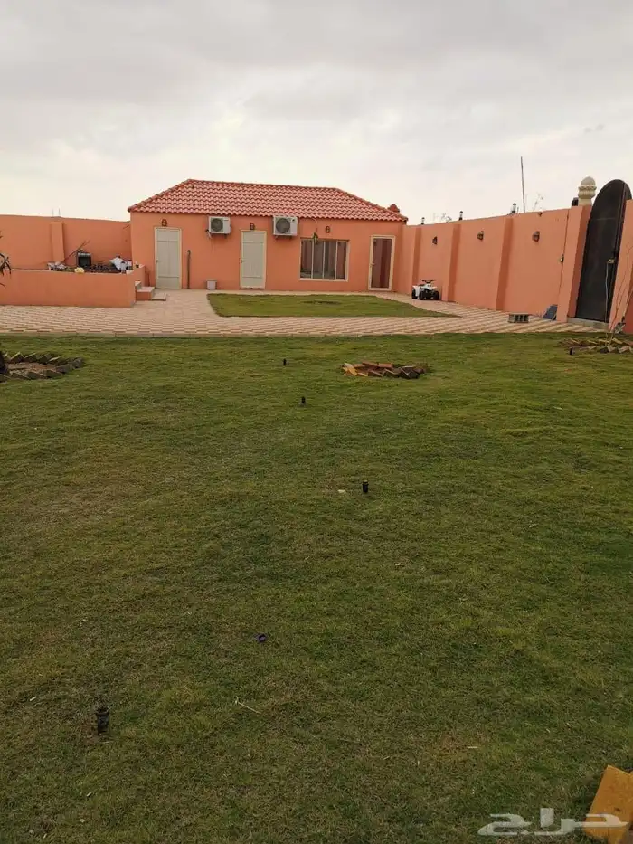 للبيع استراحه بمنطقه الهدا الشرافي قريبه من الجبيل 0