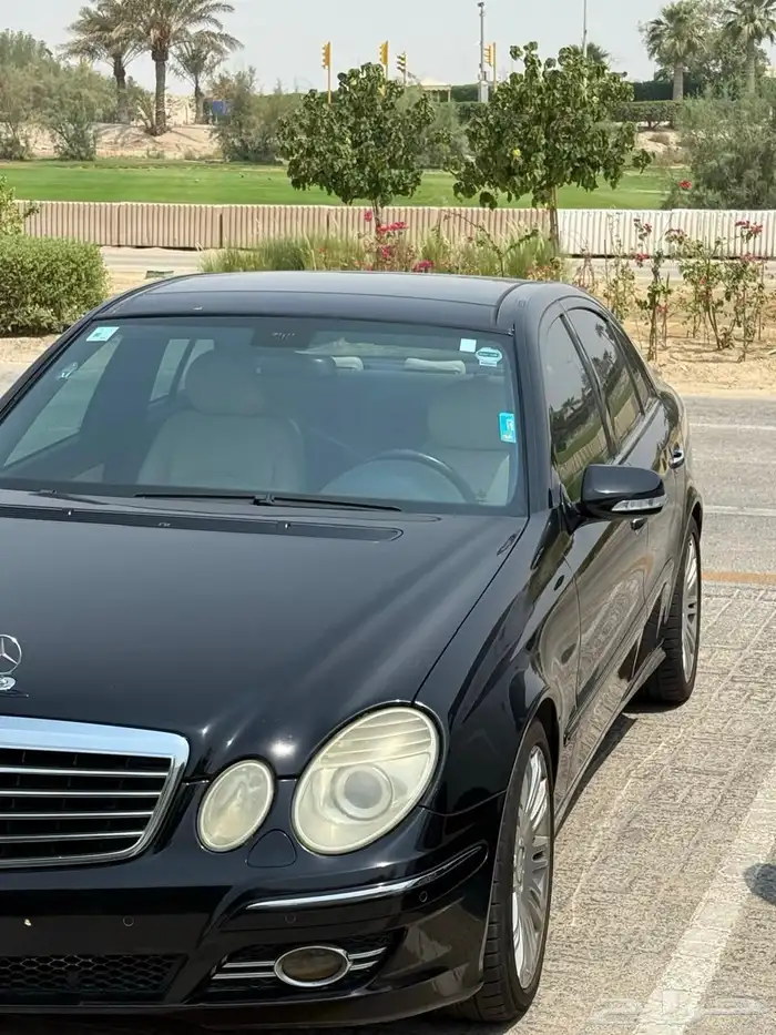 مرسيدس E280 2009 افنتقار سبورت فل كامل مخزن ممشى قليل 140الف 1