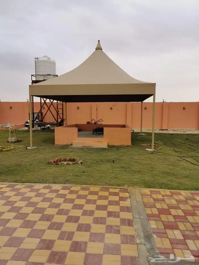 للبيع استراحه بمنطقه الهدا الشرافي قريبه من الجبيل 1