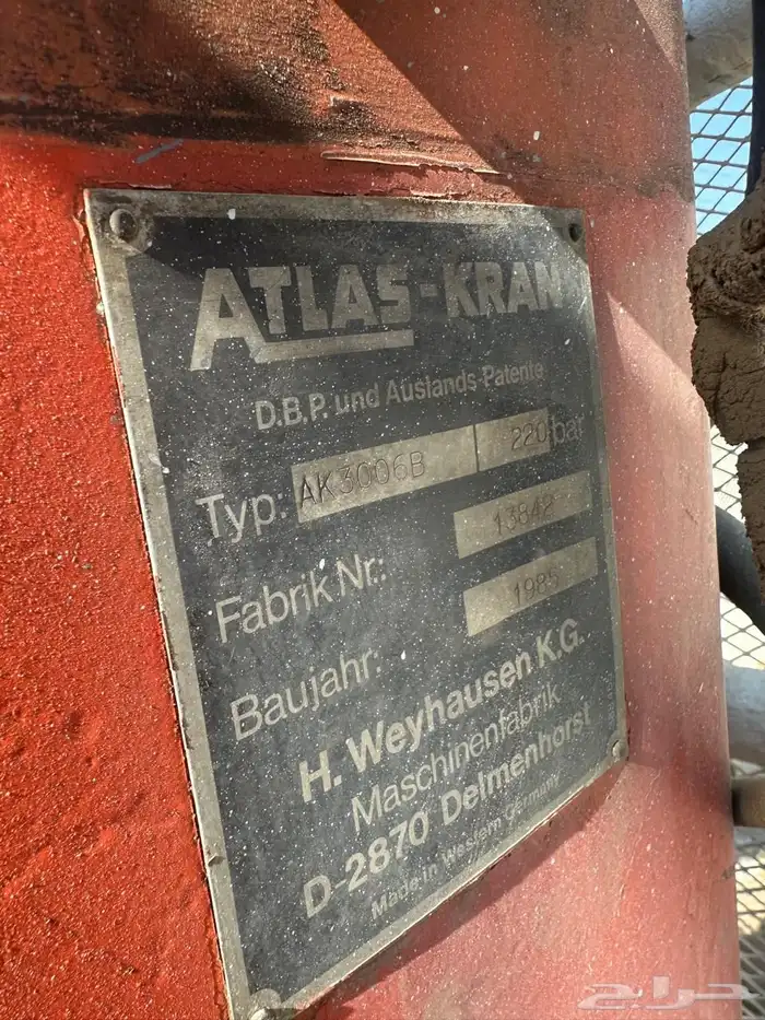 البي قلاب ونش كرين 1985م 5