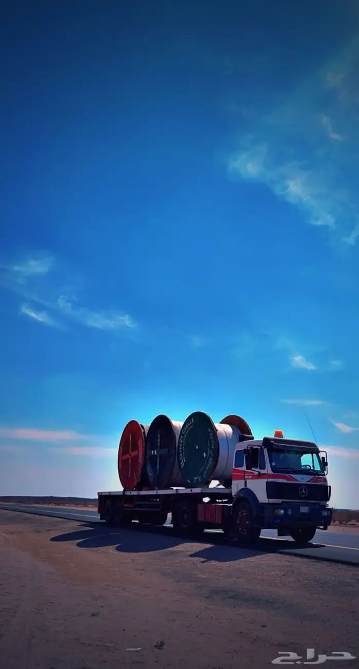 تريله سطحه للنقل 10