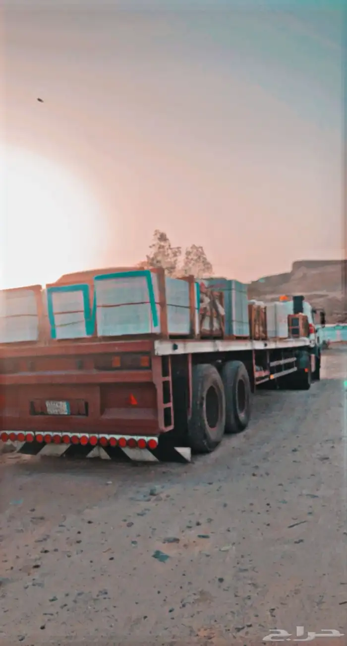 تريله سطحه للنقل 2