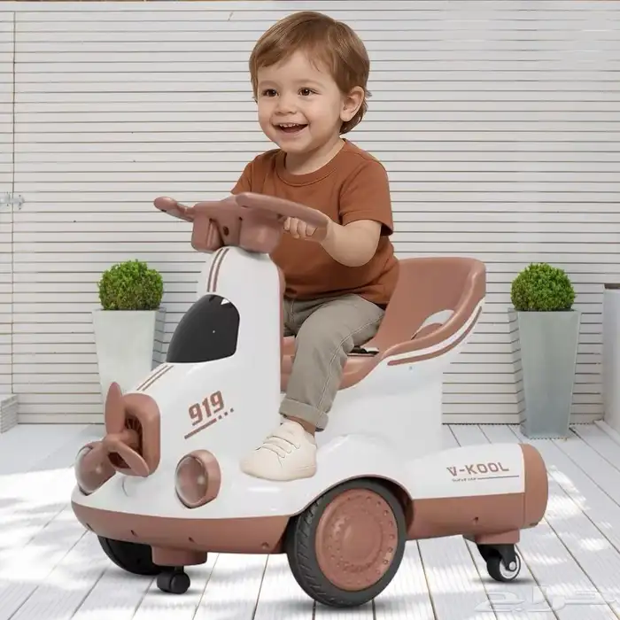 سكوتر الهبة تصميم طيارة مميزة - سكوتر اطفال التريند بريموت 10