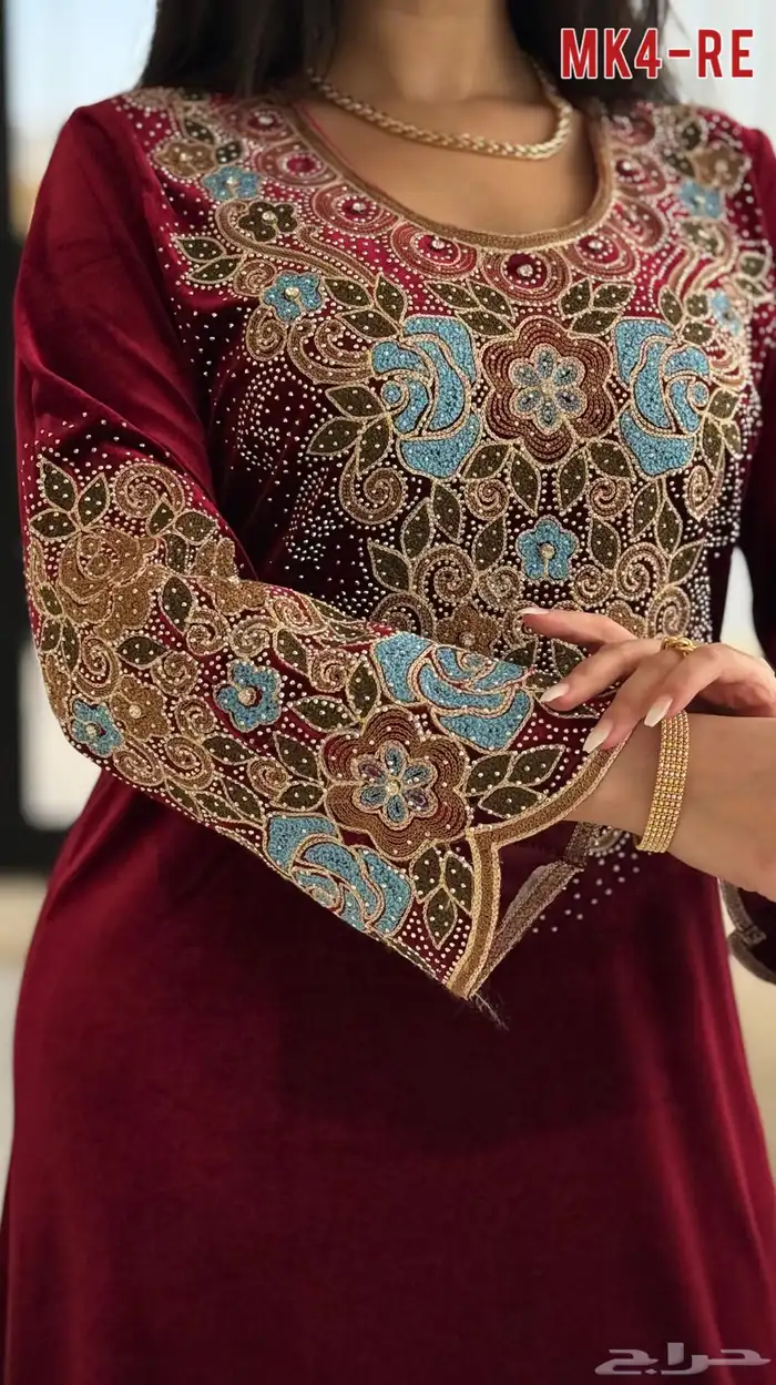 جلابيات مخمل ممتاز 7