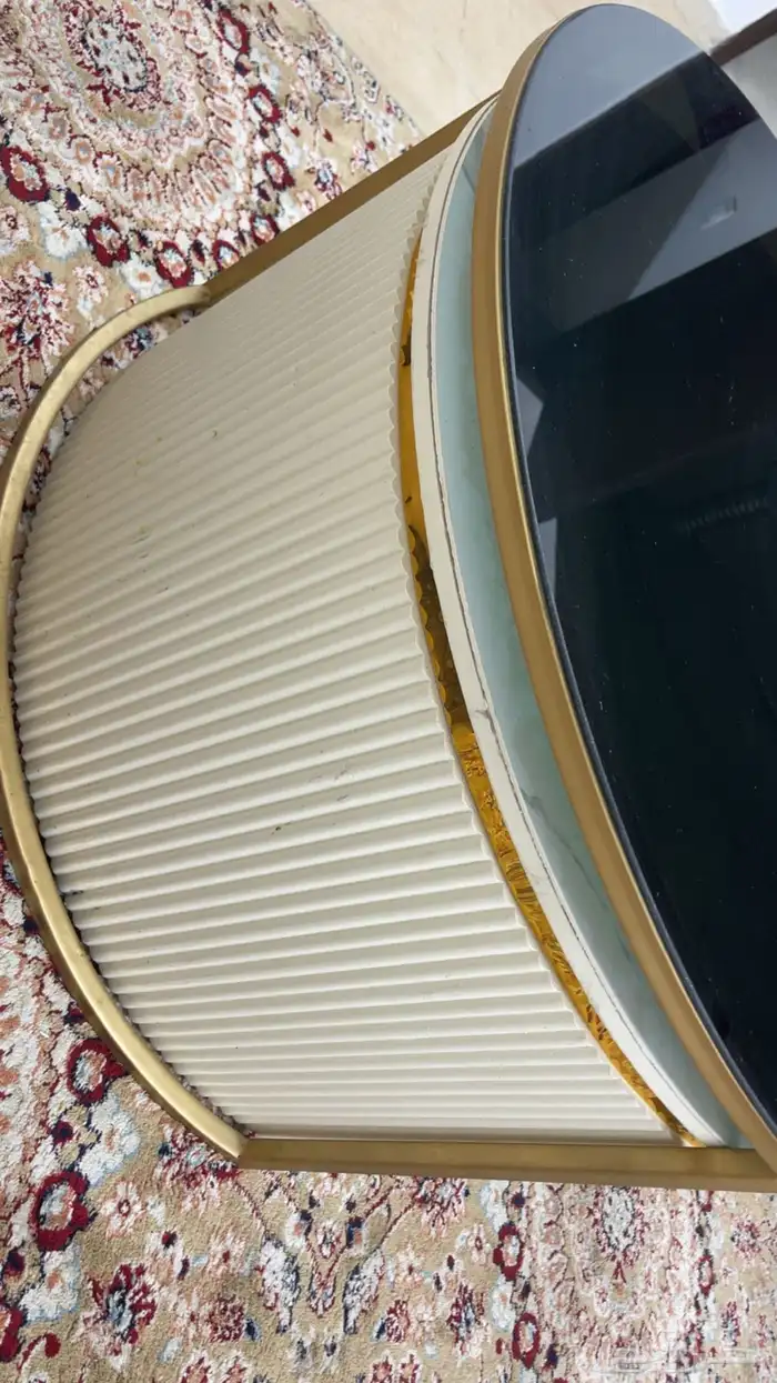 طاولة تقديم قطعتين تفصيل ودزاين مميز 3