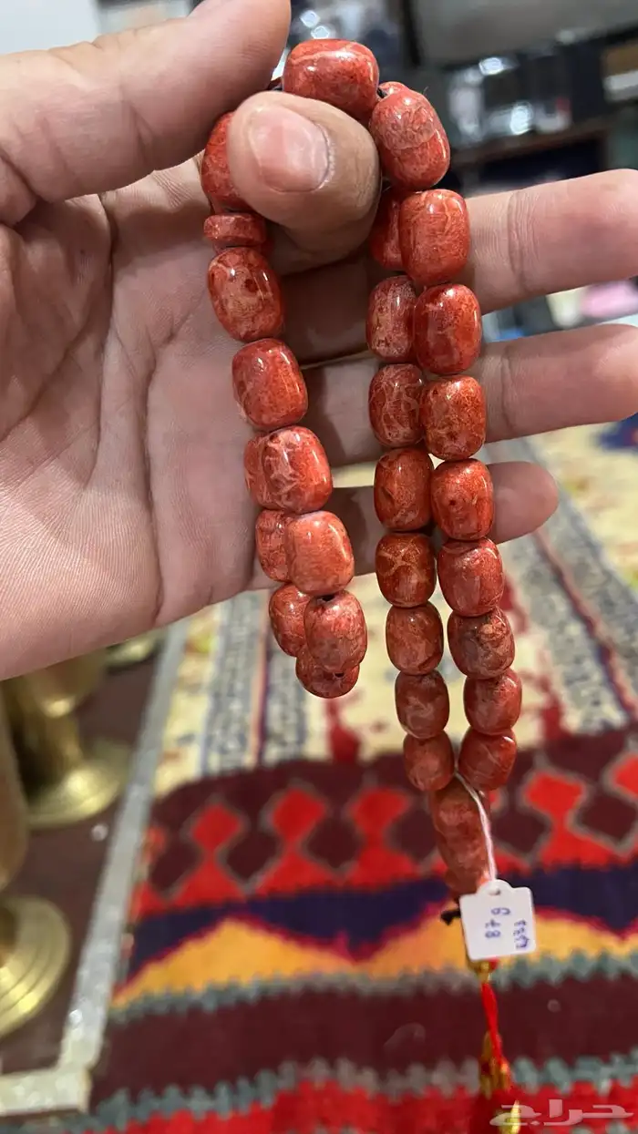 سبحه مرجان اندنوسي طبيعي حر 7