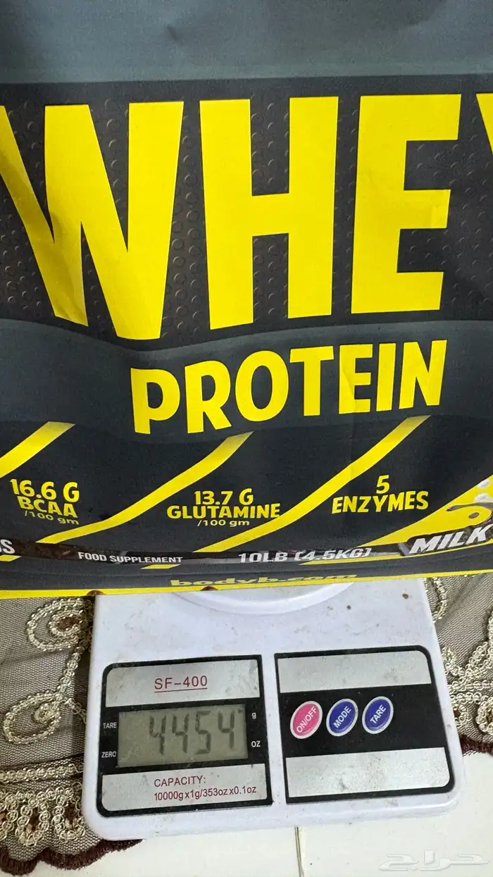 واي بروتين للبيع 4 كيلو ونص 127 سكوب whey protien 3