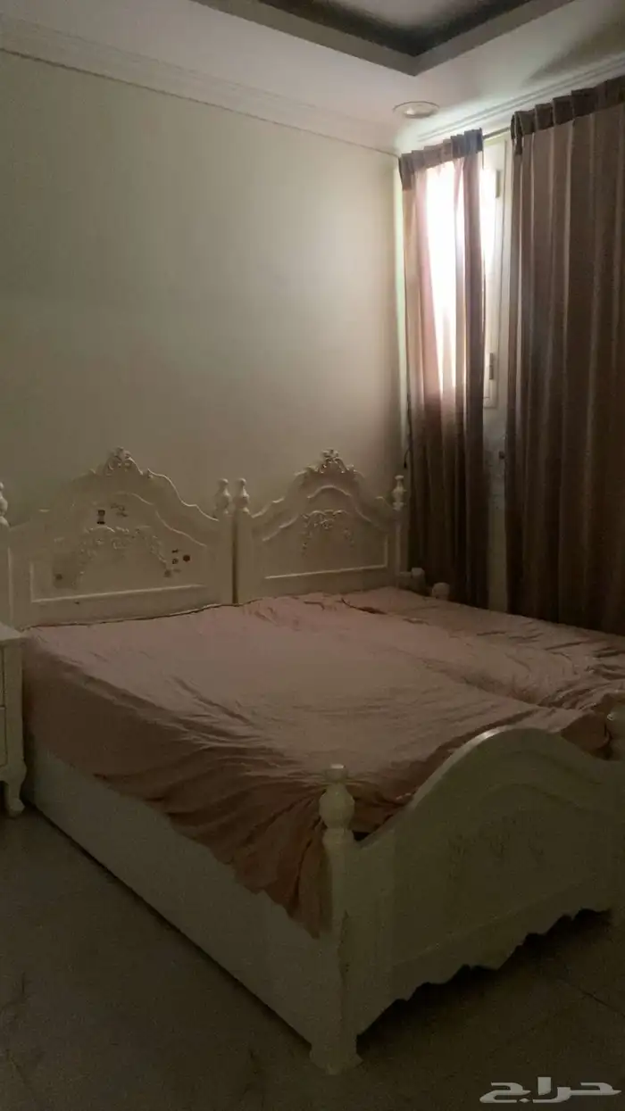 سريرين نوم و دولاب ملابس و كمودين ريال سعودي 0