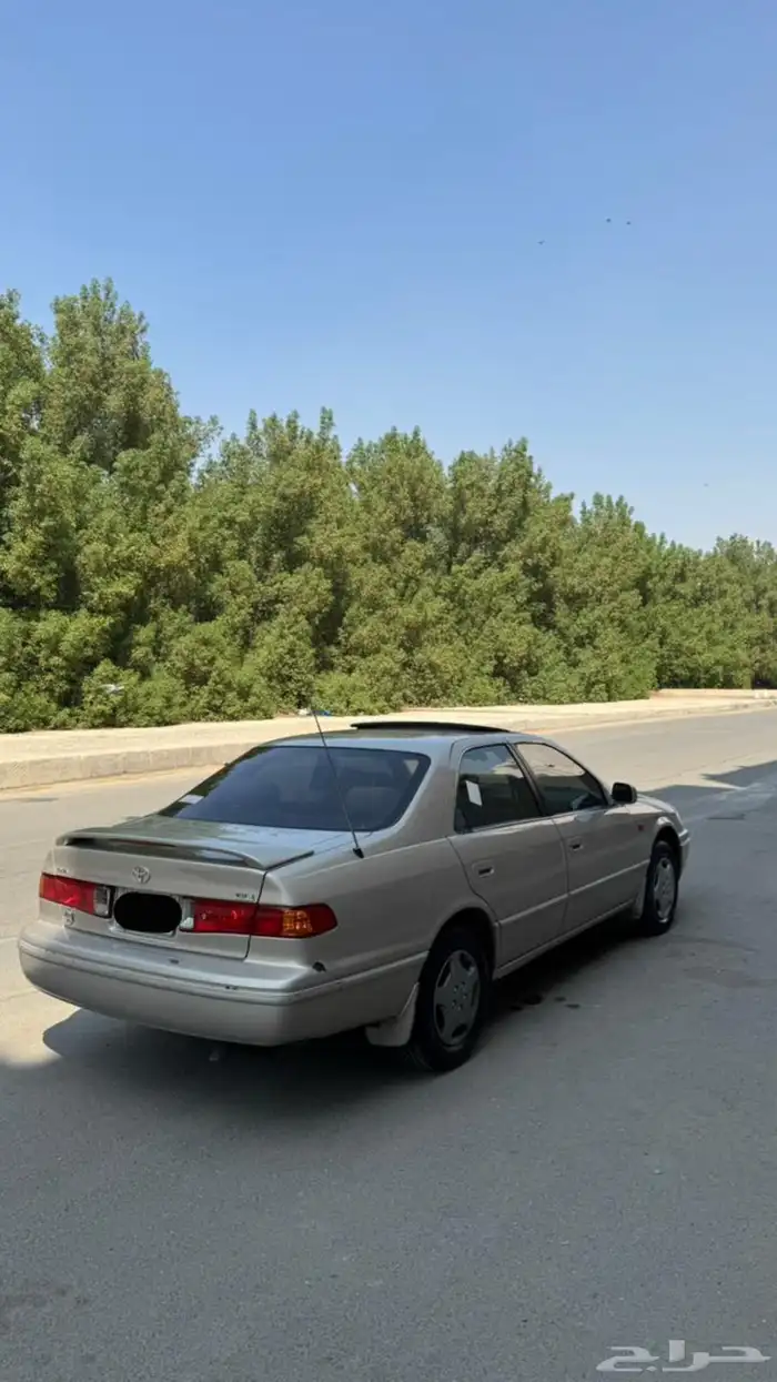 للبيع كامري 2002 GLE لون كشميري فل كامل 9