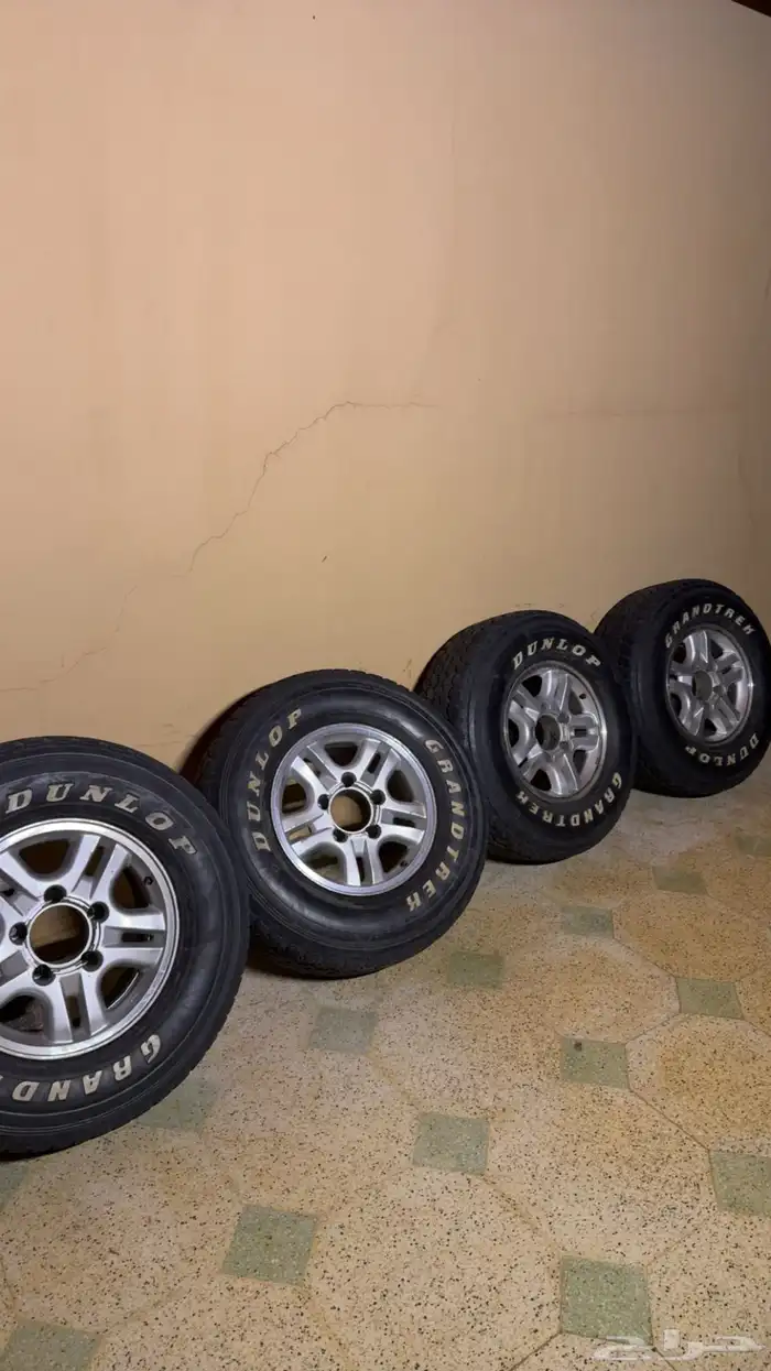 كفرات دنلوب وجنوط لكزز 1