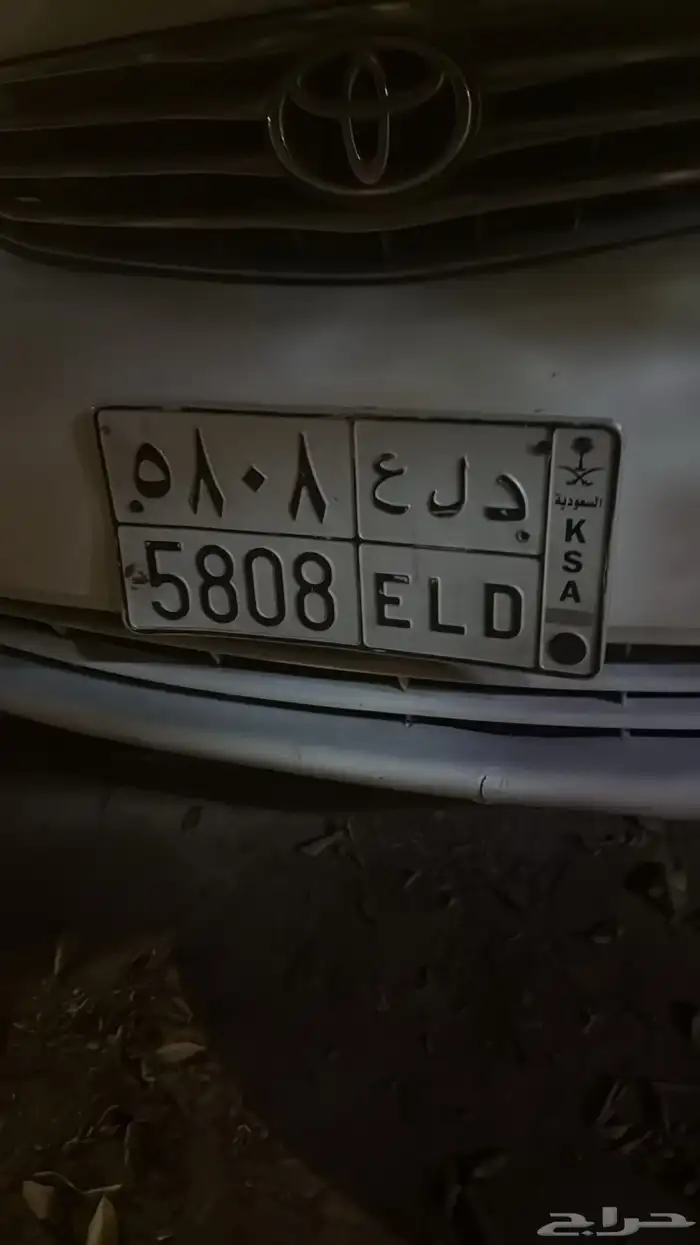 لوحة كامري د ل ع 5808 0