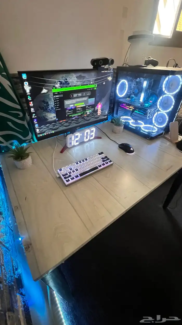 طاوله مكتببه تصلح جيمينج 2