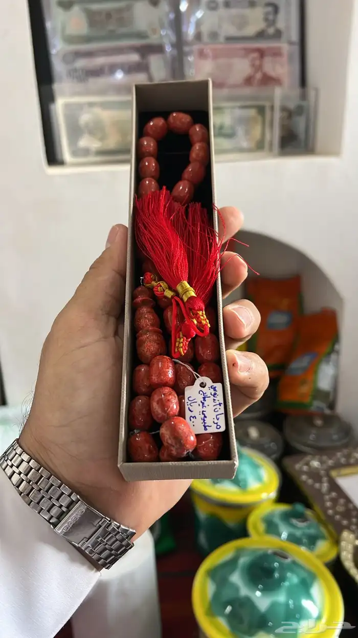 سبحه مرجان اندنوسي طبيعي حر 4