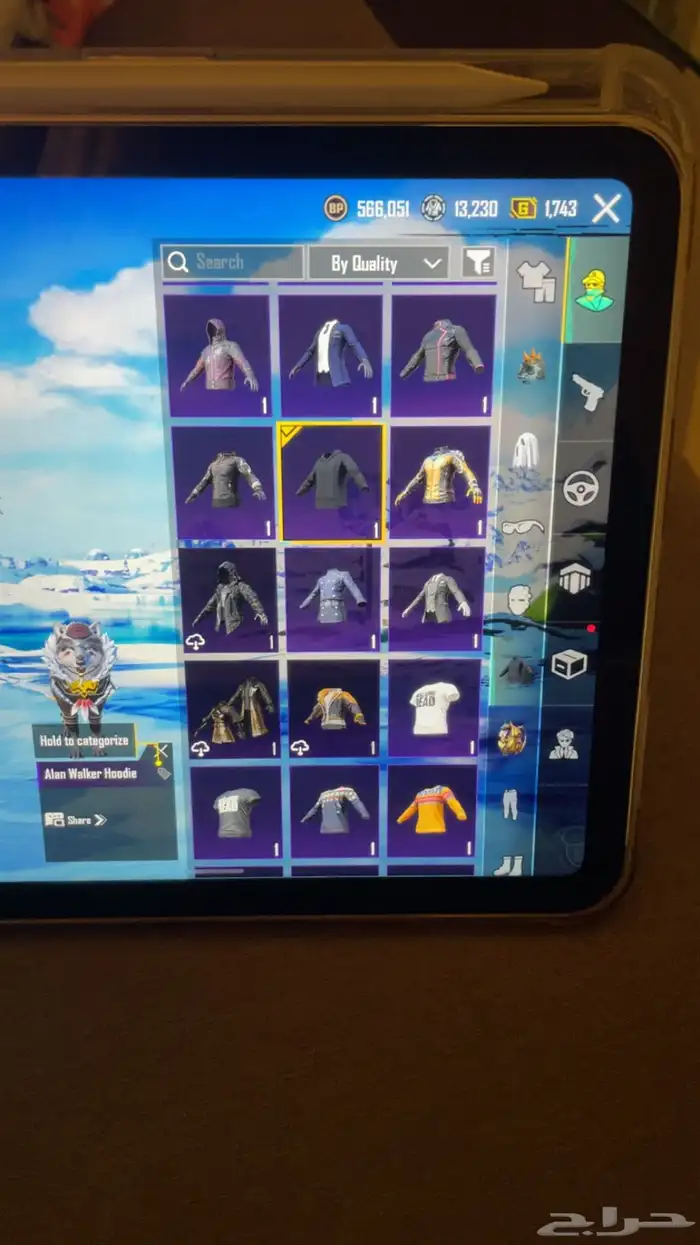 حساب ببجي 28