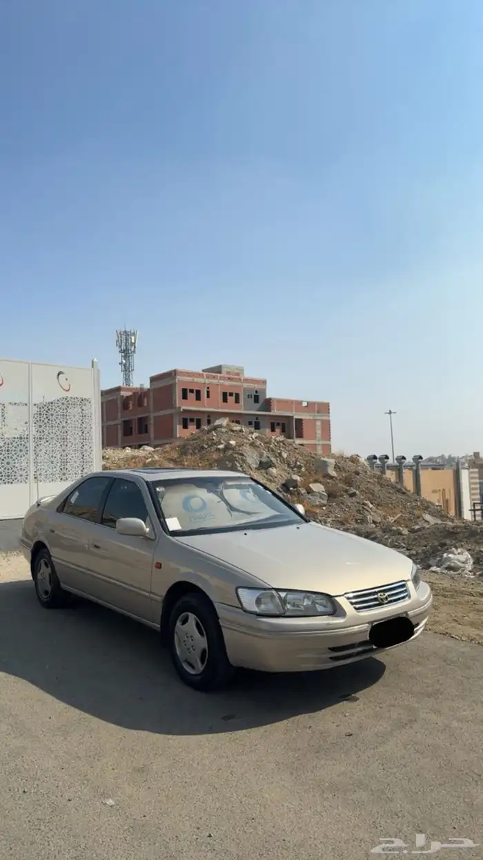 للبيع كامري 2002 GLE لون كشميري فل كامل 3