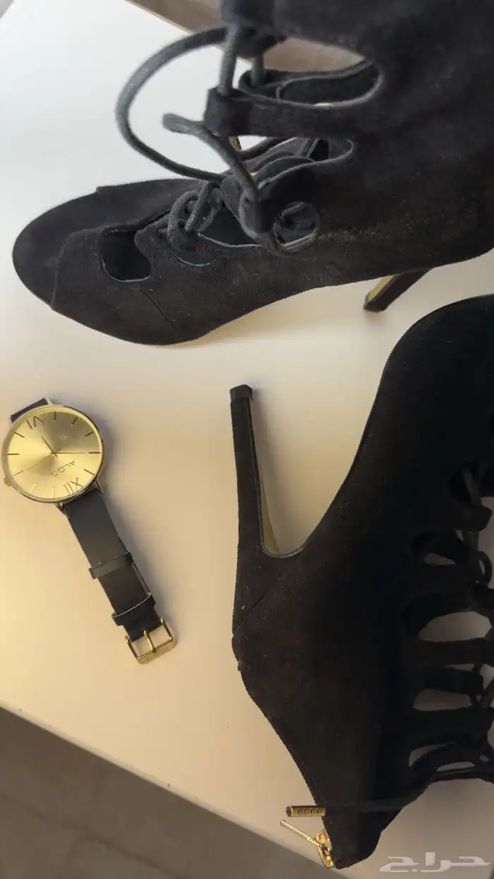 كعب جديد ماانلبس وساعة الدو للبيع 0