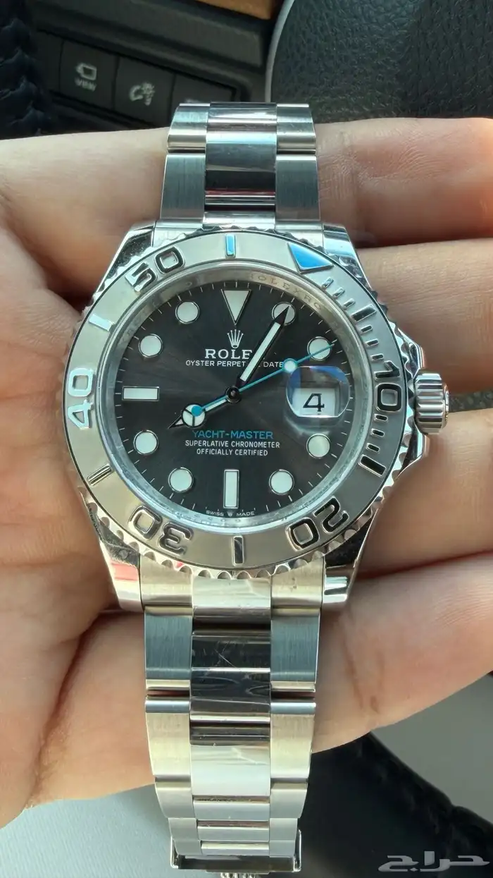 ساعة رولكس ياخت ماستر اعلى جوده مصنعيه 3
