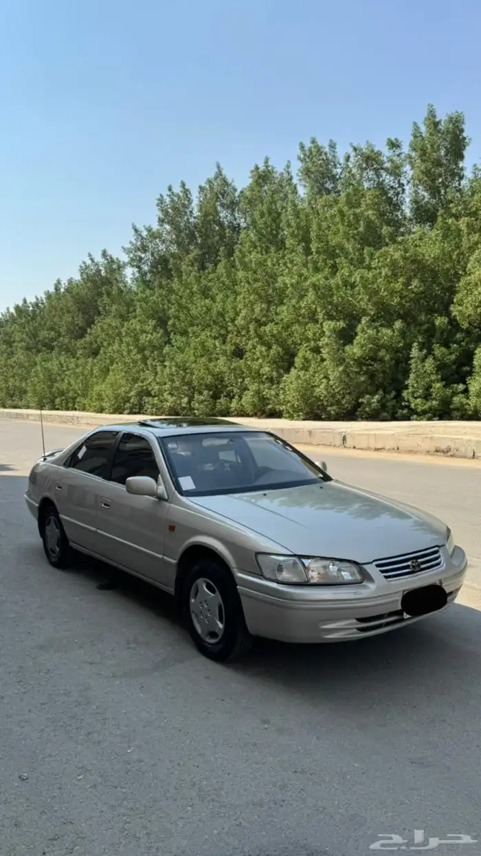 للبيع كامري 2002 GLE لون كشميري فل كامل 0