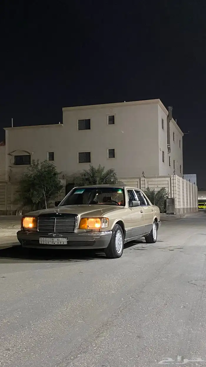 مرسيدس بنز مديل 1990 sel300 3