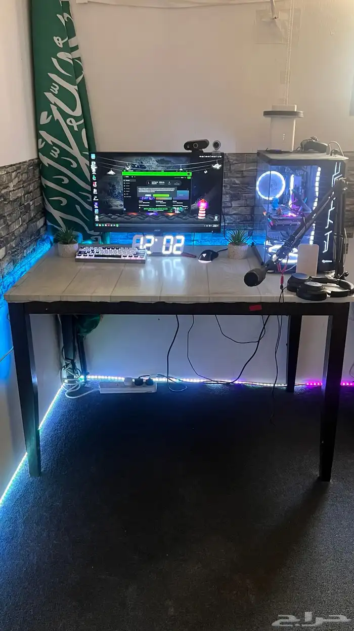 طاوله مكتببه تصلح جيمينج 0