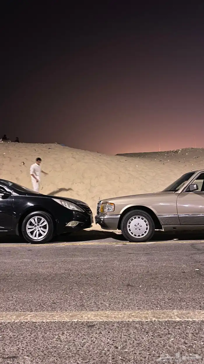 مرسيدس بنز مديل 1990 sel300 6