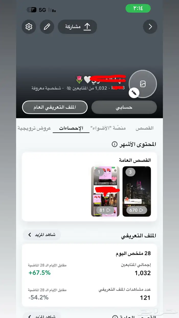 حساب سناب شات شخصية معروفه 0