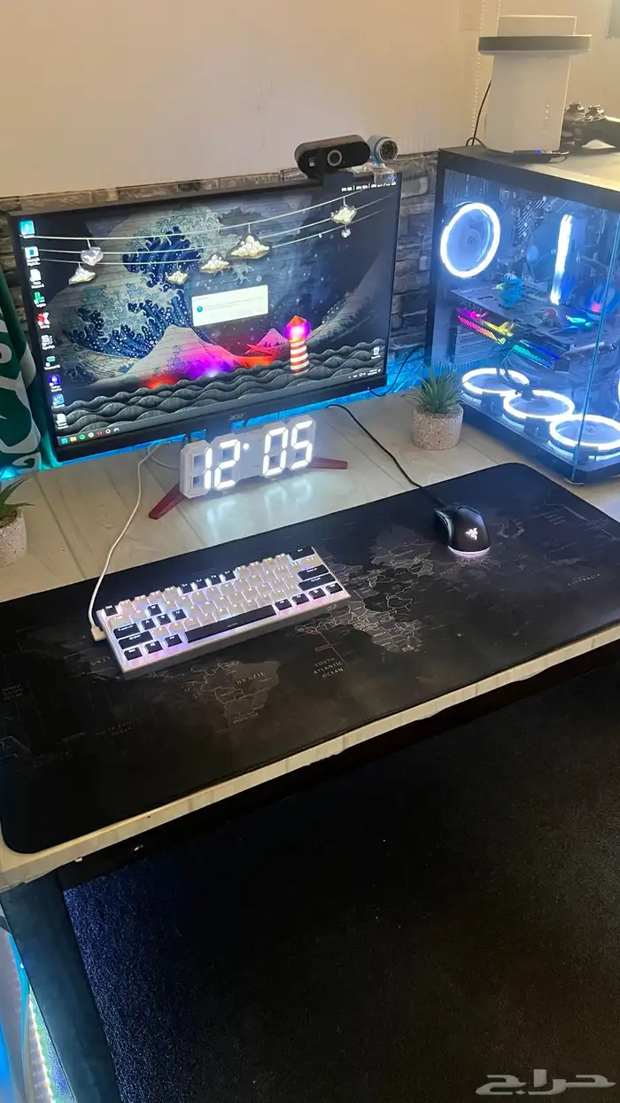 طاوله مكتببه تصلح جيمينج 4