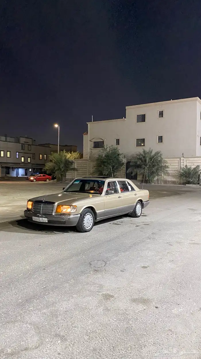 مرسيدس بنز مديل 1990 sel300 2