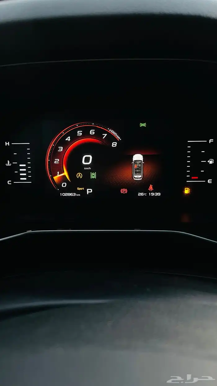 جيلي ازكارا فل كامل موديل 2021 دفع رباعي وقيادة ذاتية 23