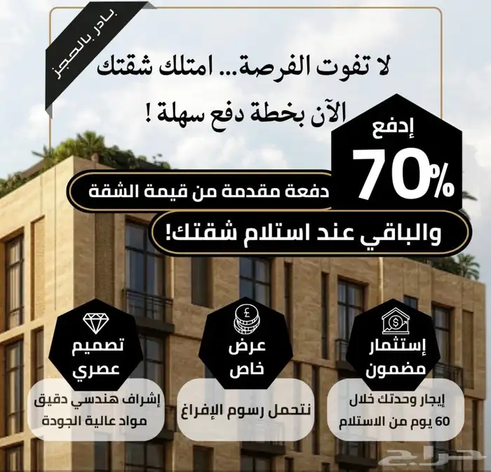 شقق للبيع حي السلامة 4