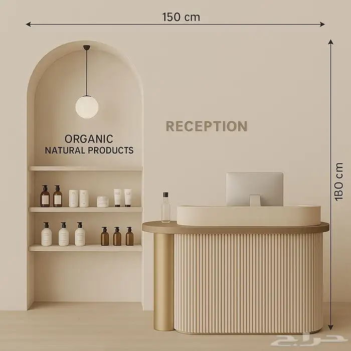 كاونتر استقبال - ريسبشن استقبال - مكاتب استقبال 4