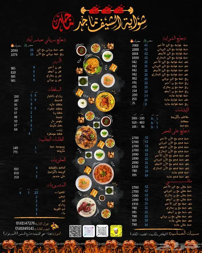 مصمم لوقو منيو بروفايل جرافيك 8
