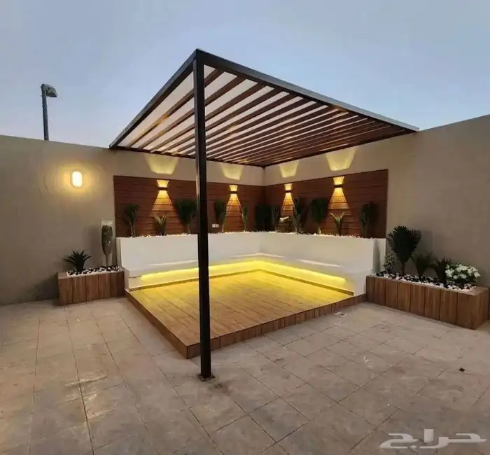 تنسيق جلسات مودرن و تصميم غرف زجاج 9