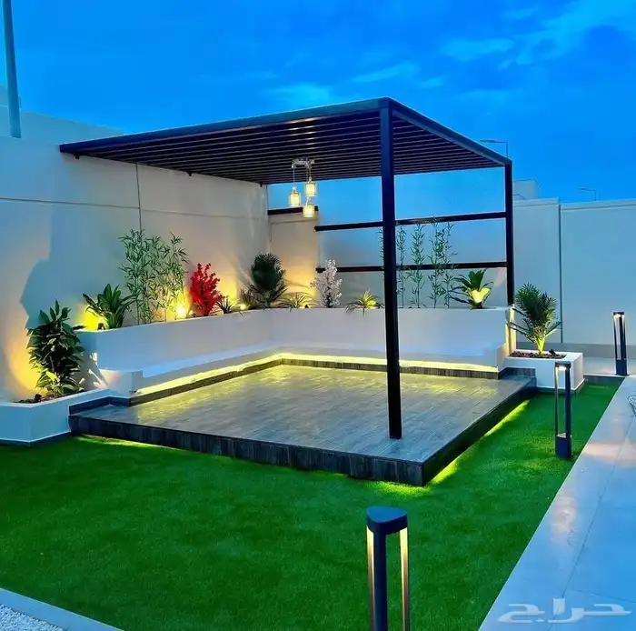 تنسيق جلسات مودرن و تصميم غرف زجاج 1